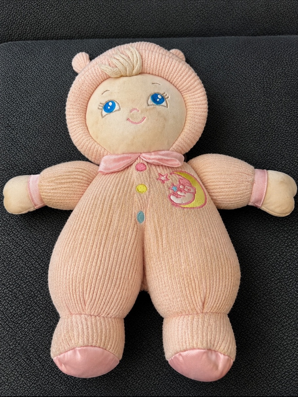Plush Pink Cuddly Baby Doll Toy
